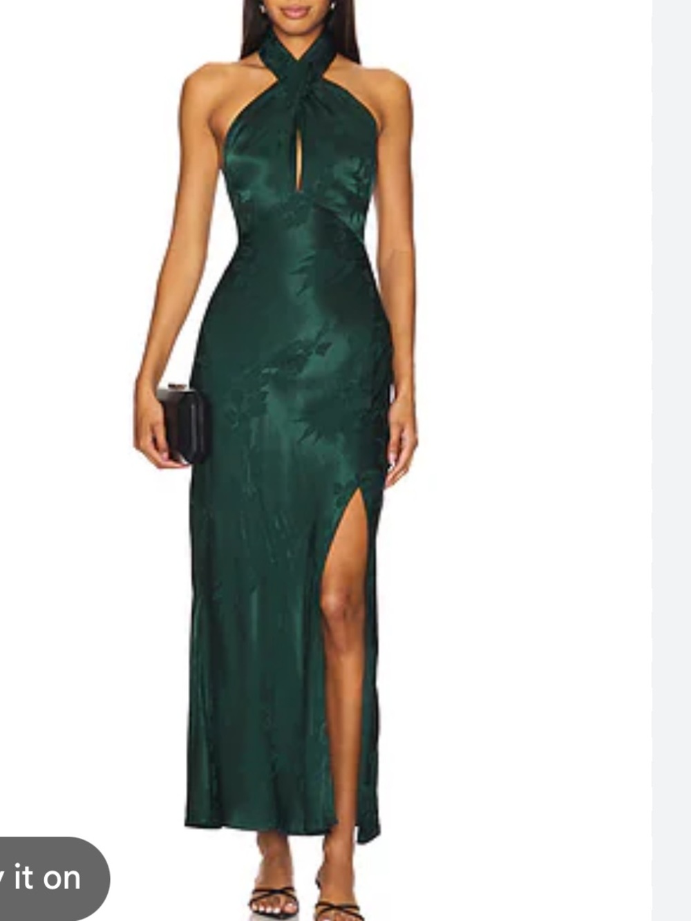 Astr the label Marissa dress in emerald green dress. Large. NWT